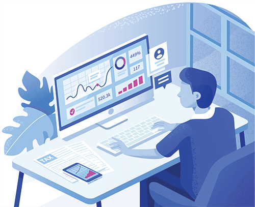 Make an invoice using your accounting software