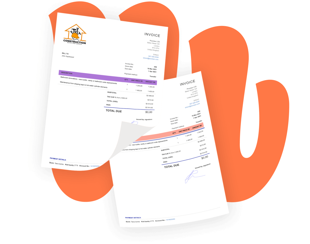 Australian Invoice Template Made Easy Free Editable Billdu