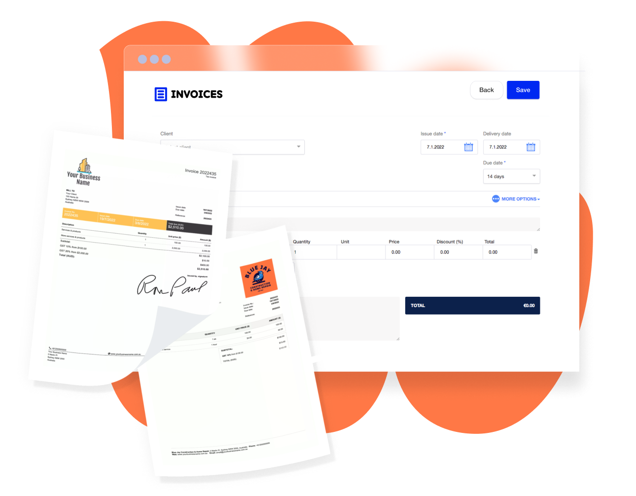 free online invoice generator australia