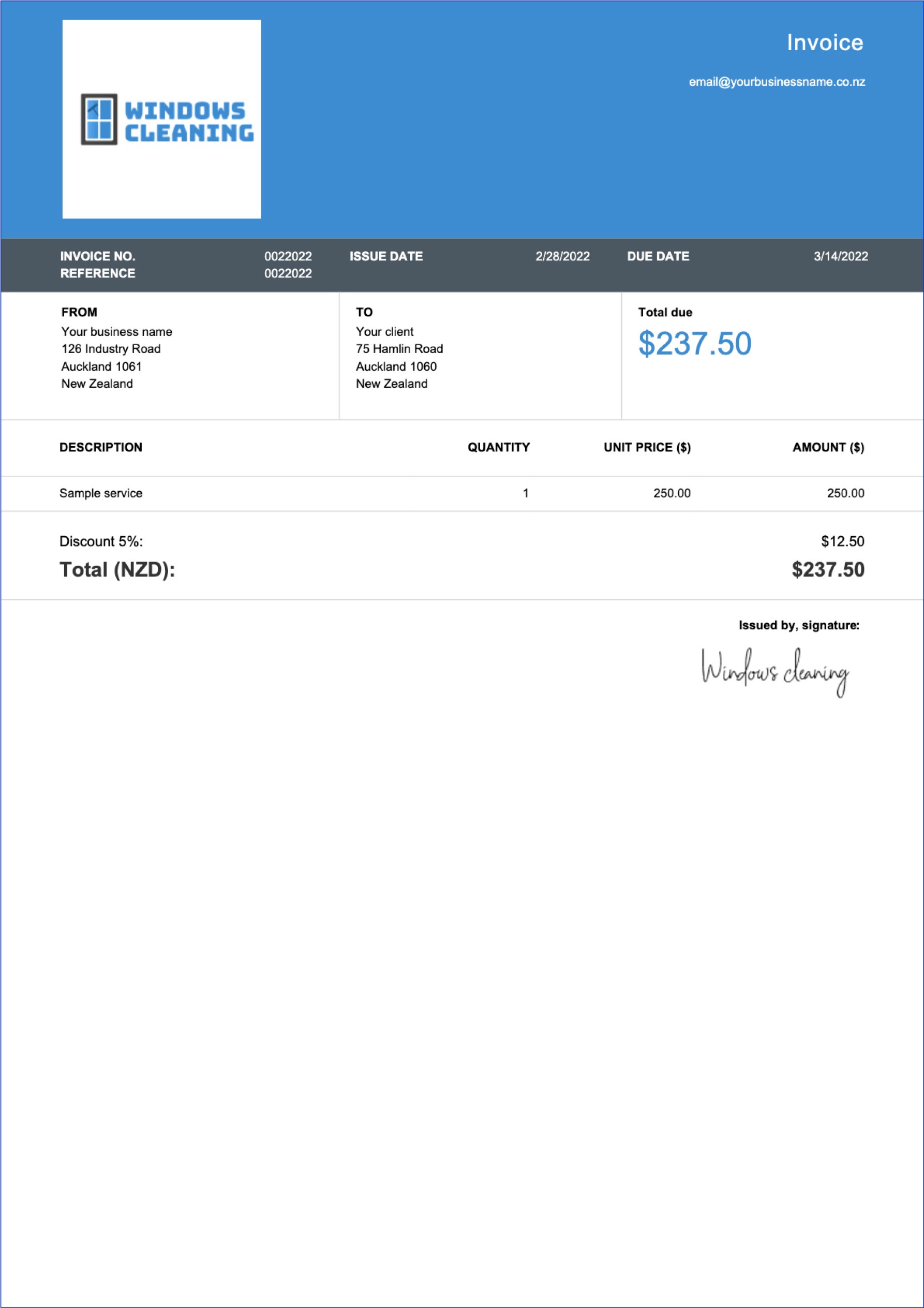 download invoice template for self employed new zealand 1