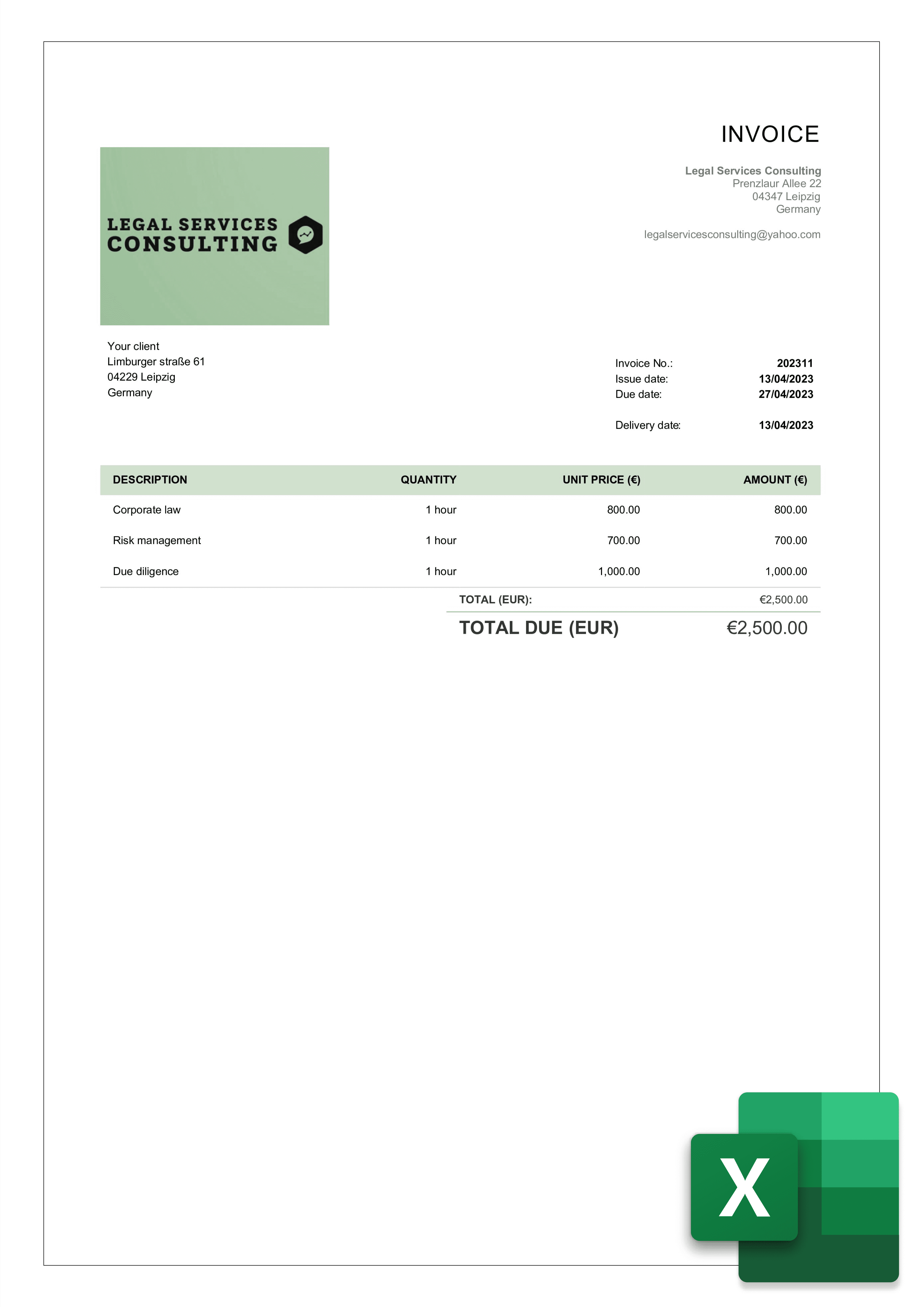 Excel 2013 Invoice Template Free Invoice Template Microsoft Create