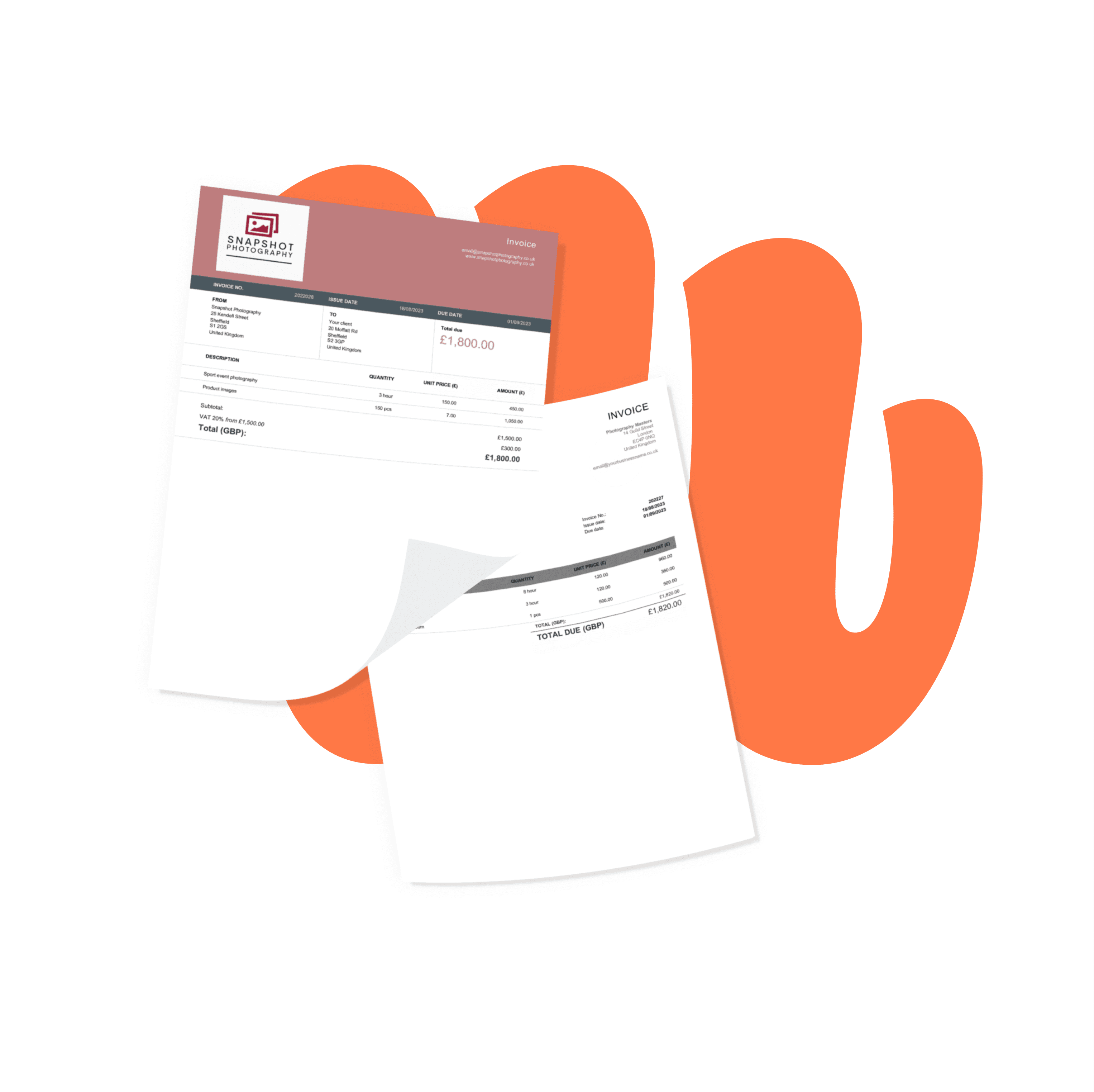 free photography invoice templates for united kingdom