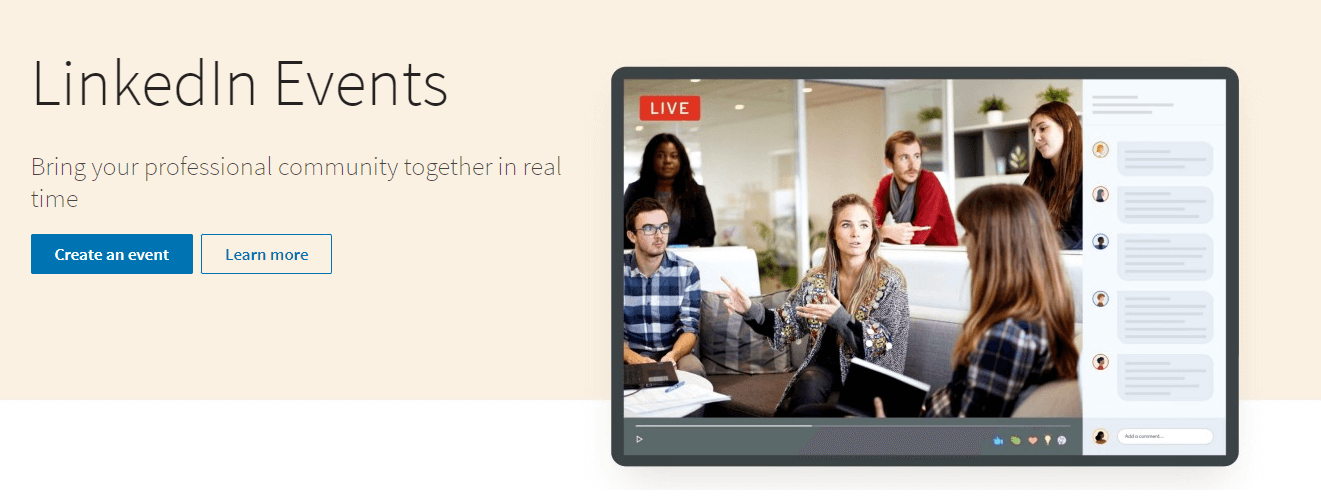 Linkedin Events