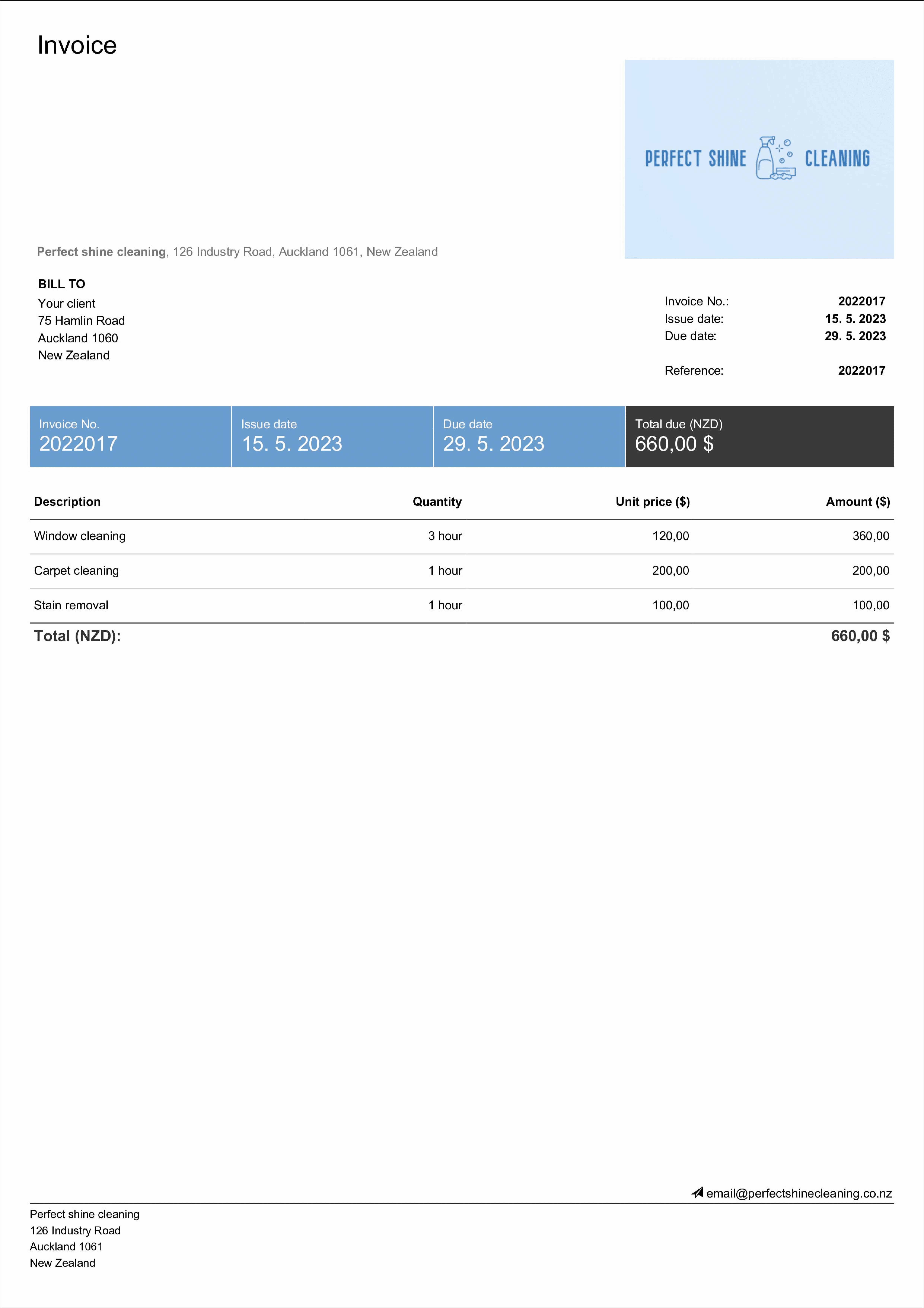 Itemized Invoice Templates Made Easy Free Editable Billdu Itemized Invoice Templates Made Easy Free Editable Billdu