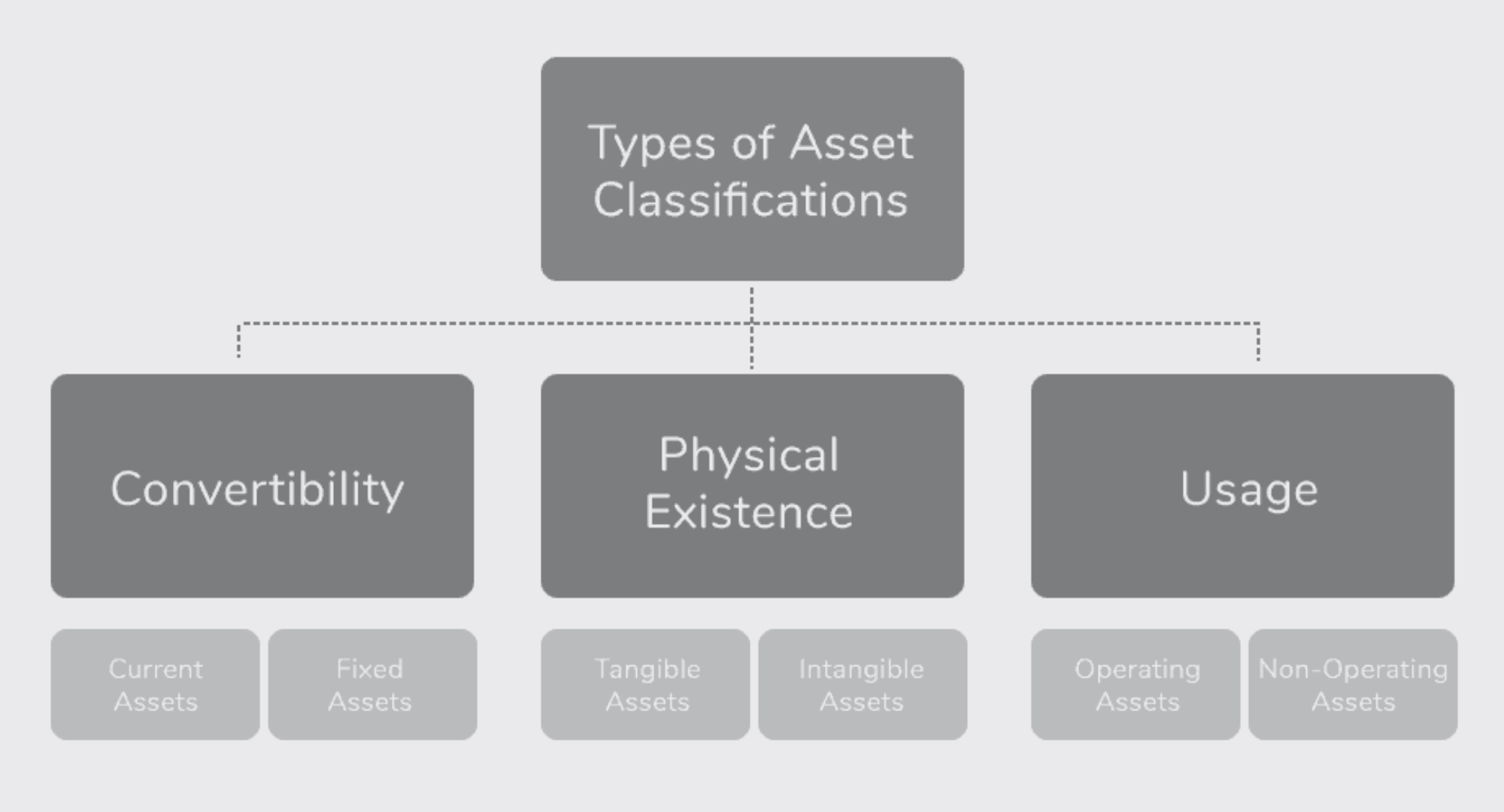 types of assets classification