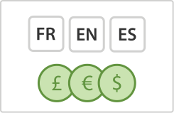 Multiple languages and currencies for invoices