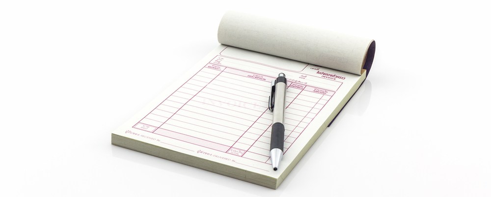 How to create an invoice - pen and paper invoices