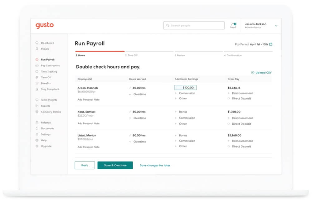 Gusto - best payroll software platform for SMEs Gusto - best payroll software platform for SMEs