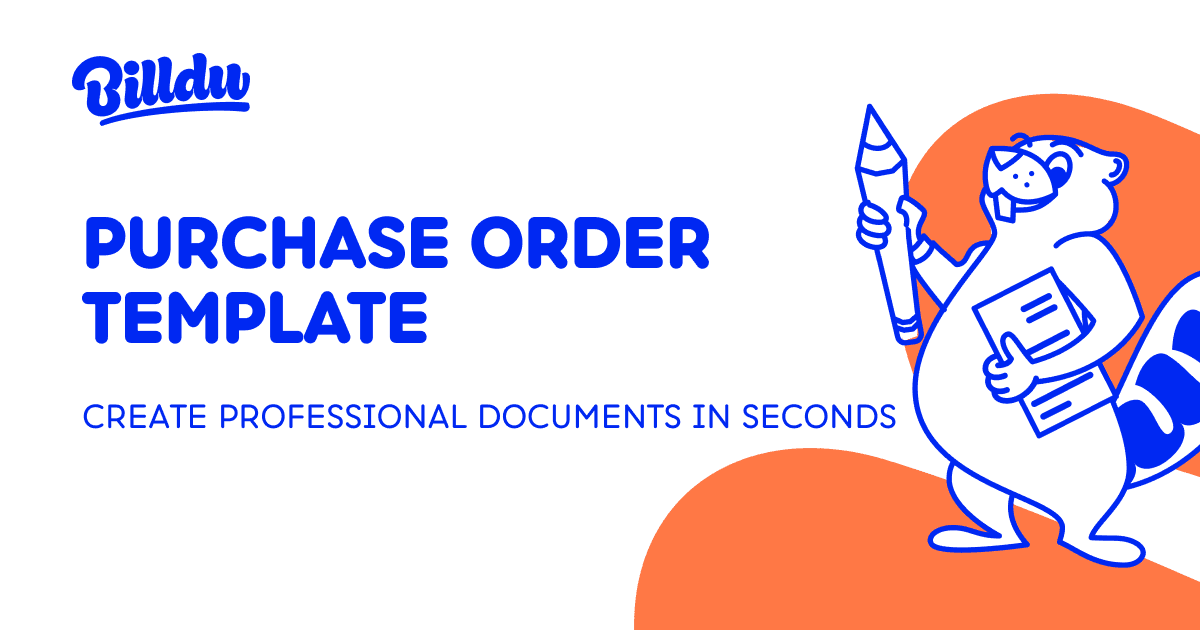 Purchase Order Templates Free Editable Billdu