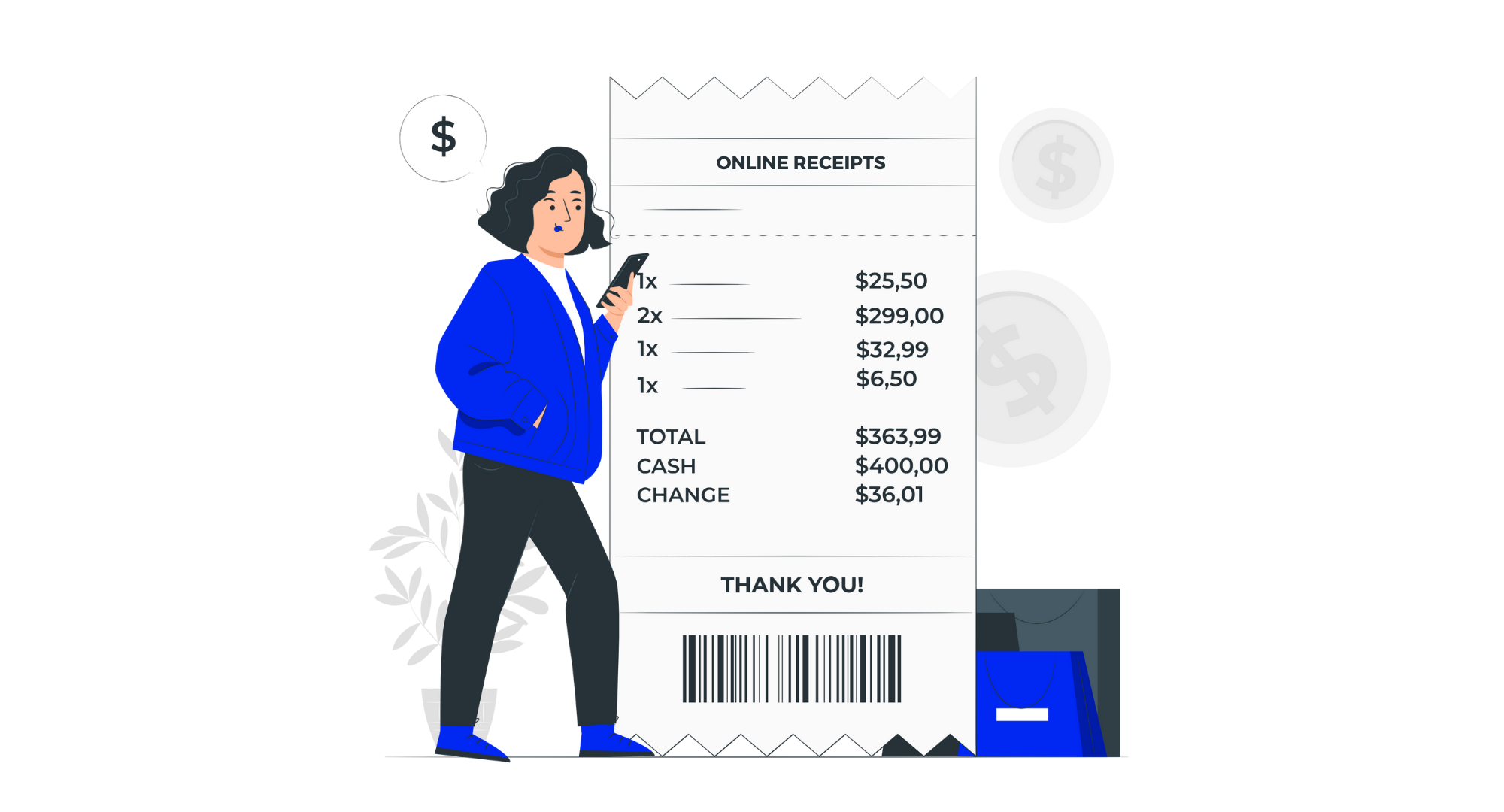 Benefits of Online Receipts