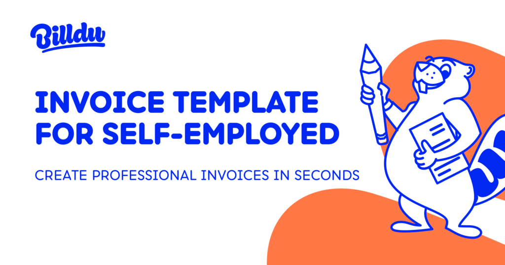 Free Invoice Template for Self-Employed | Billdu