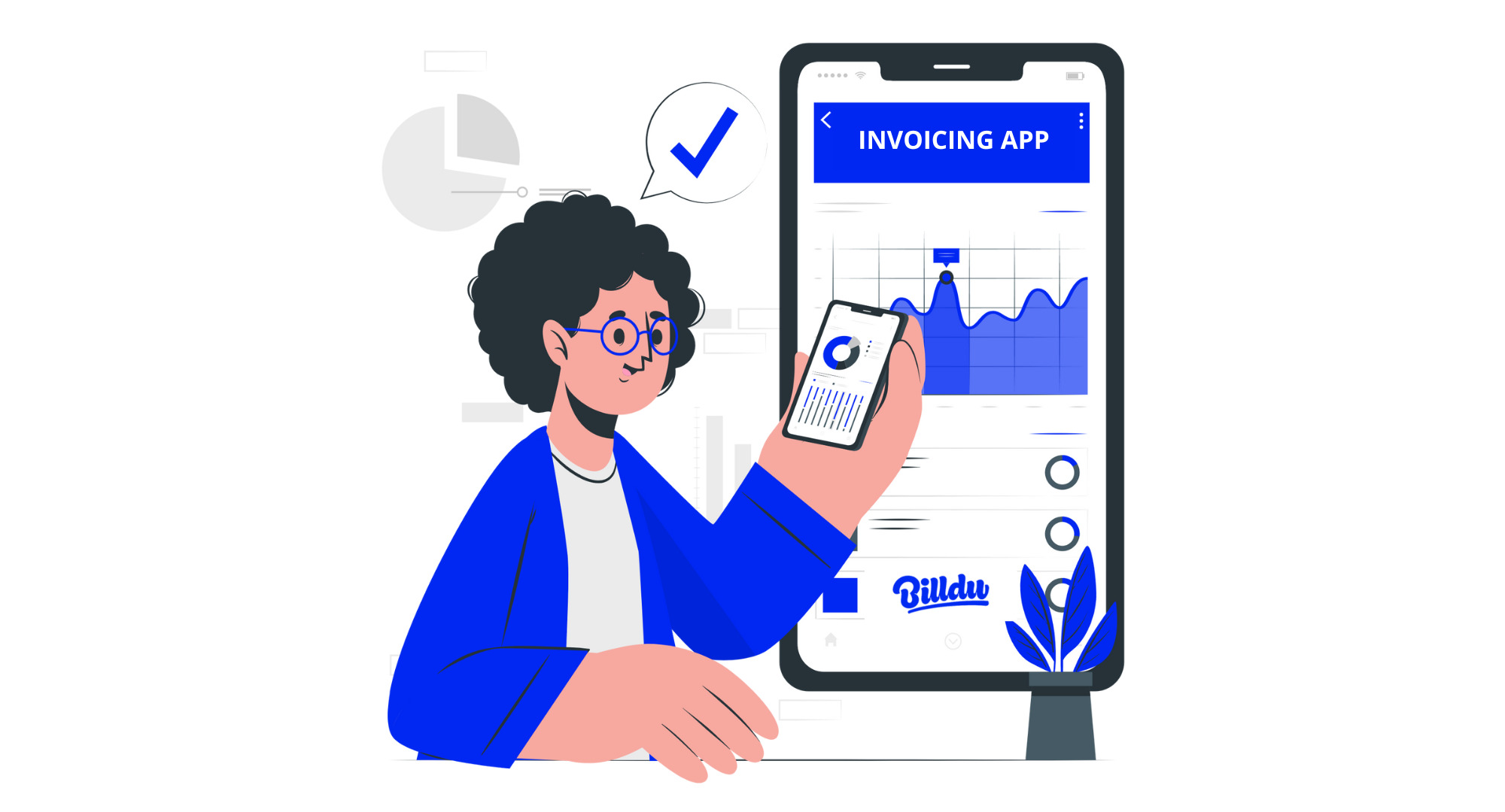 User friendly invoicing app - Billdu
